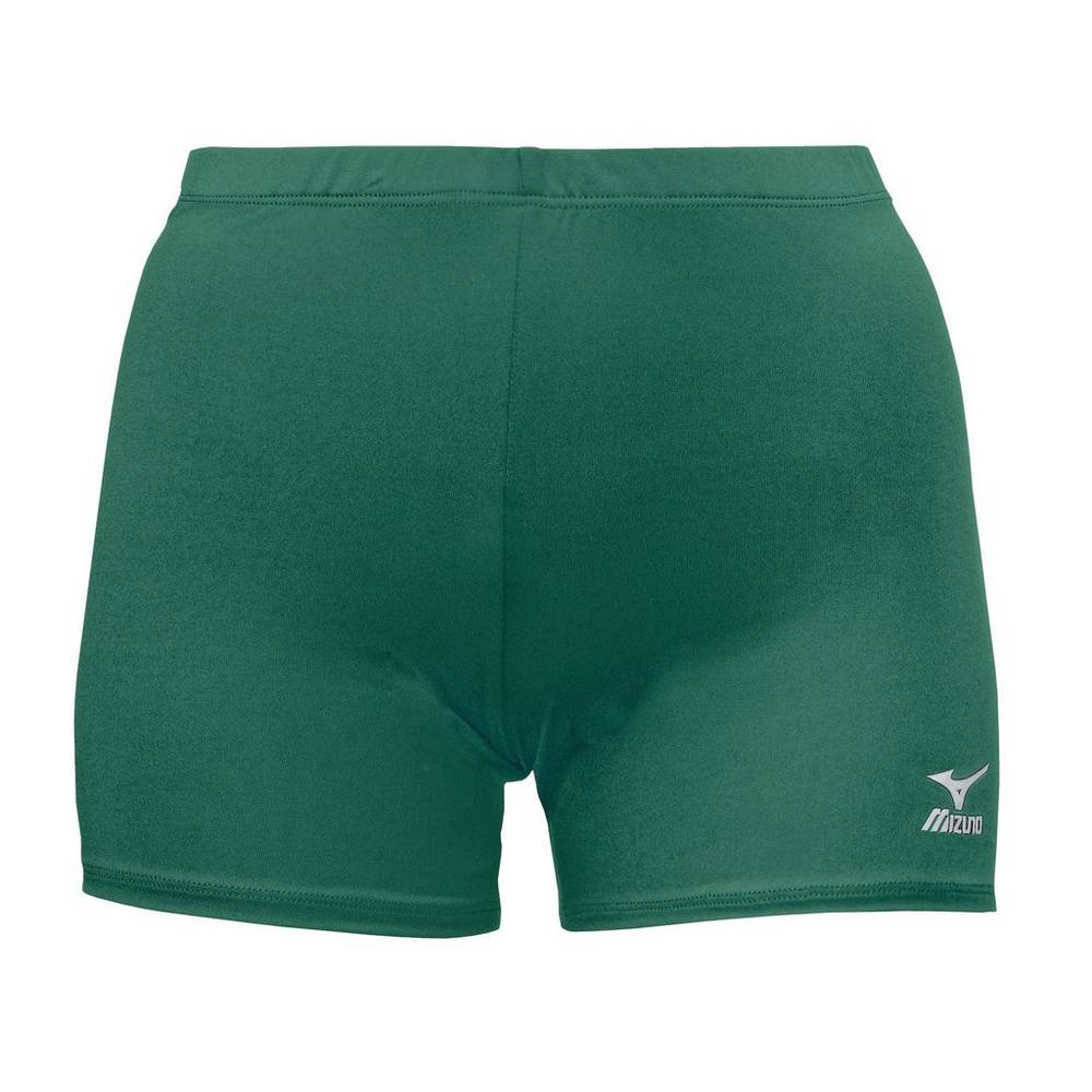 Pantalones Cortos Mizuno Voleibol Vortex Para Mujer Verdes 4583190-RJ